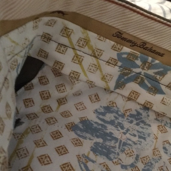 Tommy Bahama brown silk shorts, men’s size 36 - Picture 3 of 3